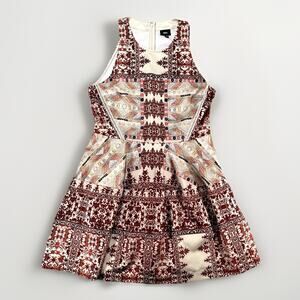 Mossimo Supply Co. Dress Womens XXL Blended Scoop Neck Sleeveless Festival Aztec